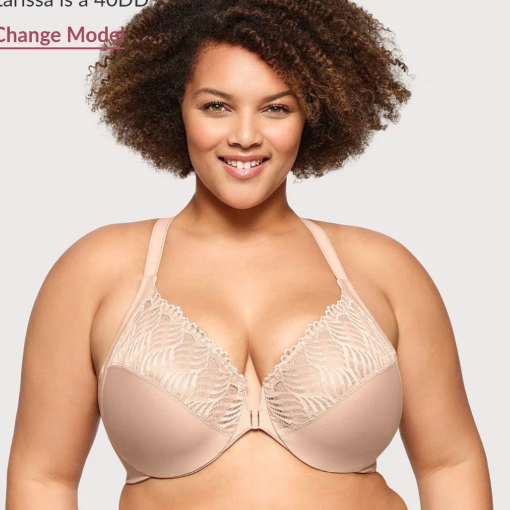 Glamorise Full Coverage Front Close Bra